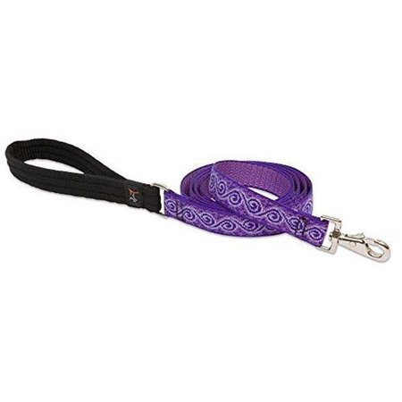 PETPALACE 1 x 6 in. Jelly Roll Dog Leash PE697310